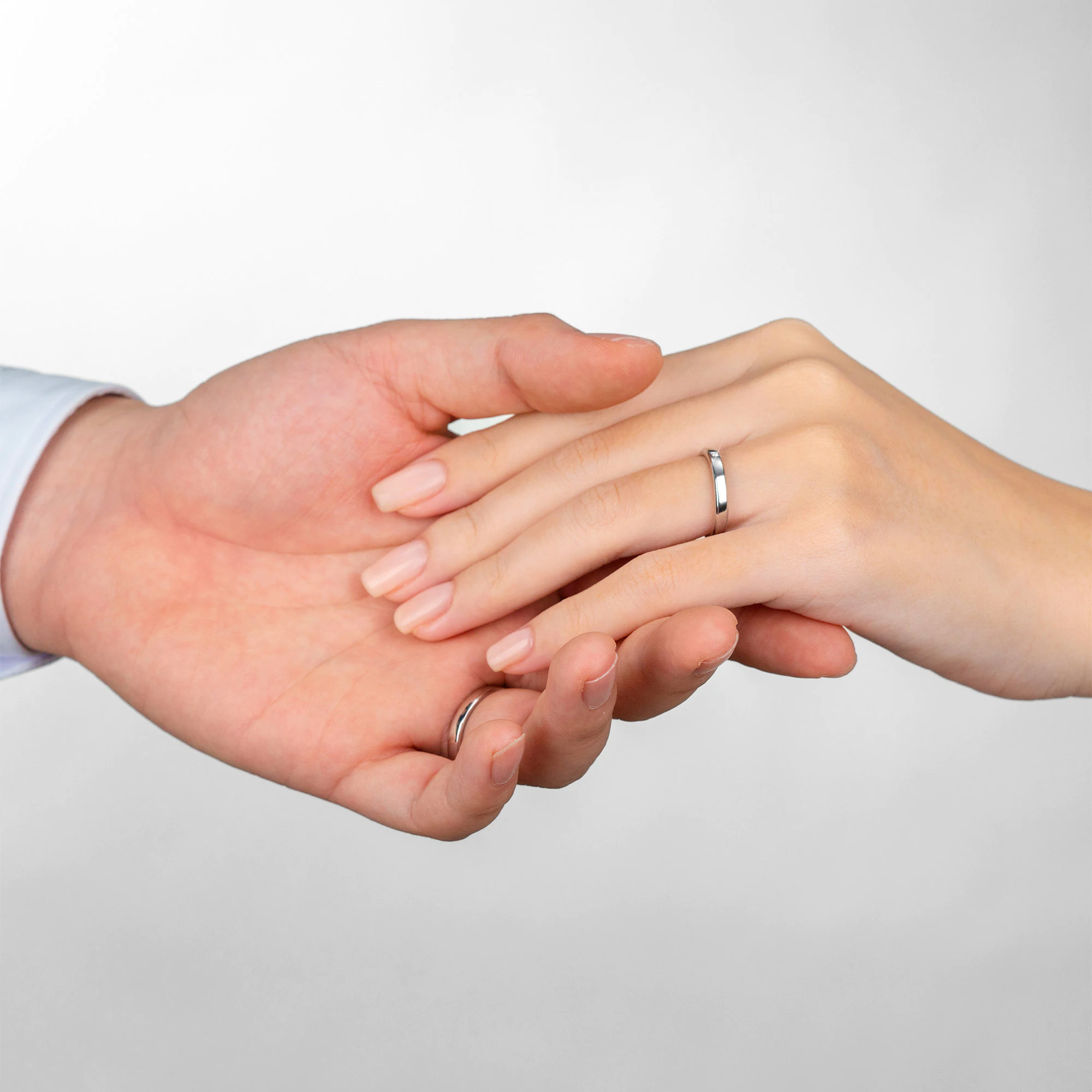 Modern Wedding Band Set NCC2035 6